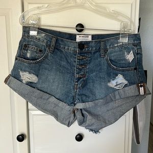 NWT one teaspoon bandits shorts
